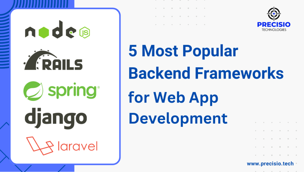 5 Most Popular Backend Frameworks for Web App Development