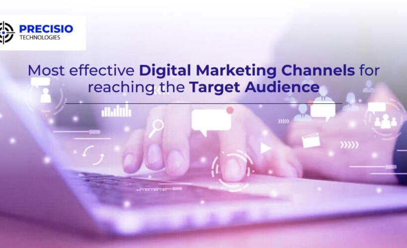 Most effective digital marketing channels for reaching the target audience